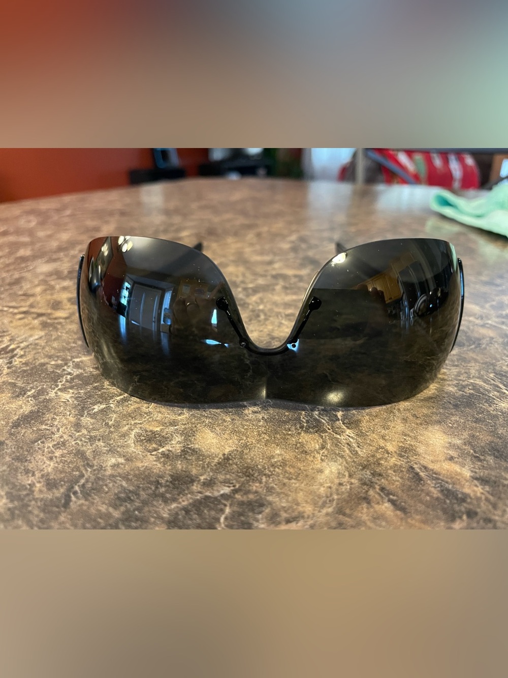Prada Oversized Shield Sunglasses